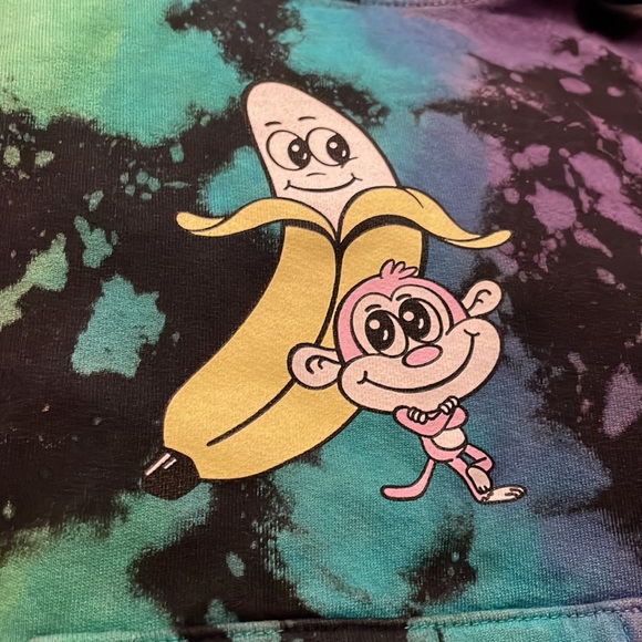 Bananas Monkey LAID BACK KIDS HOODIE - Picture 4 of 8